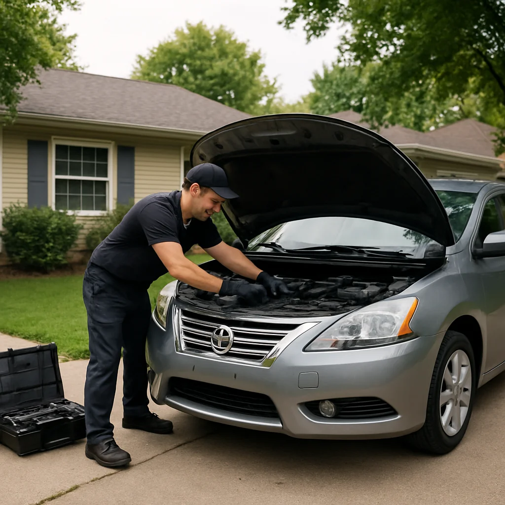 Angel Mechanic Mobile Battery Replacement for Nissan owners