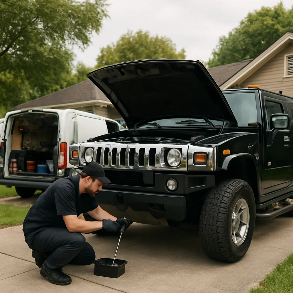 Angel Mechanic Mobile Battery Replacement for Hummer owners
