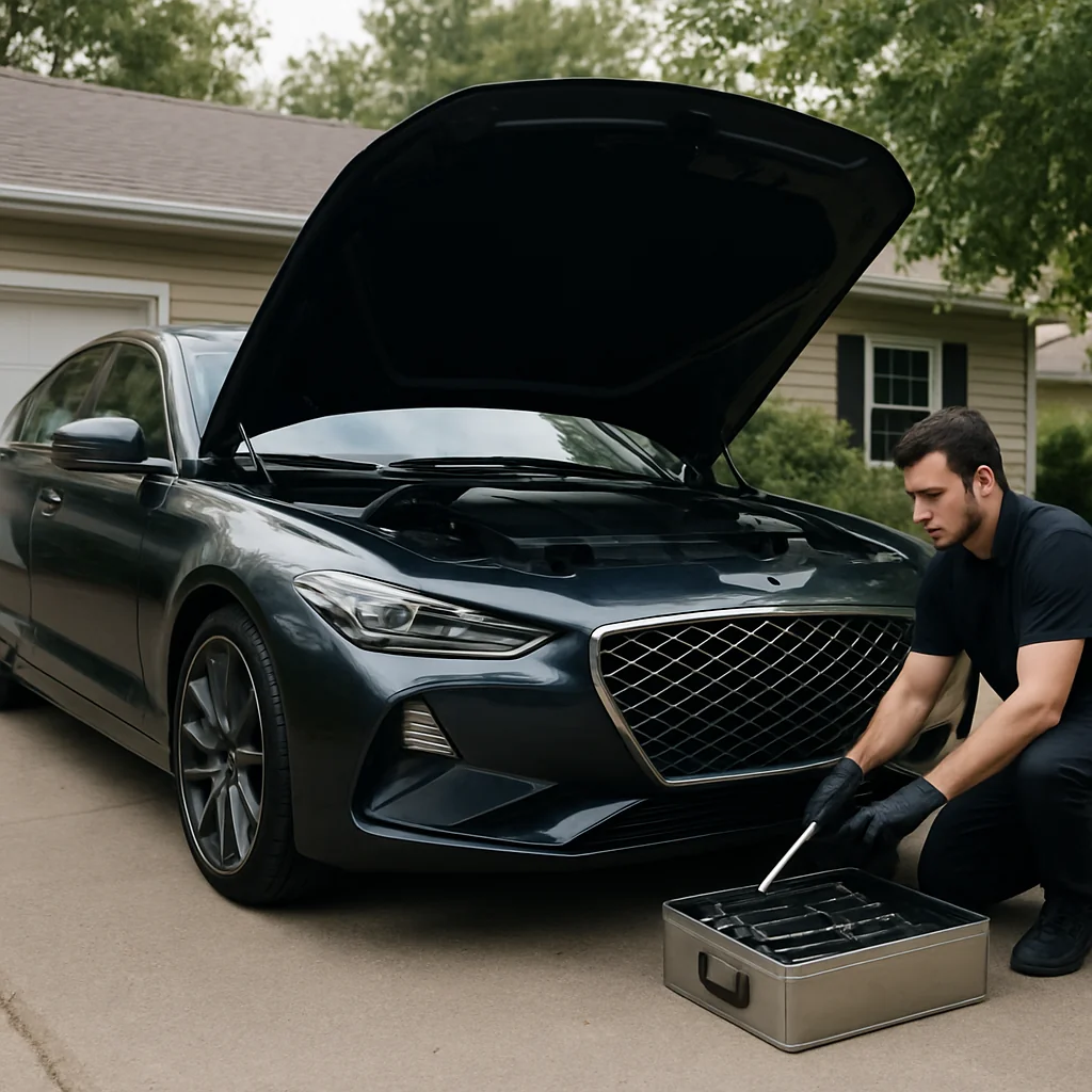 Angel Mechanic Mobile Oil Change for Genesis owners