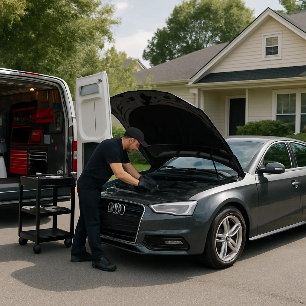 Angel Mechanic Mobile Brake Repair for Audi owners