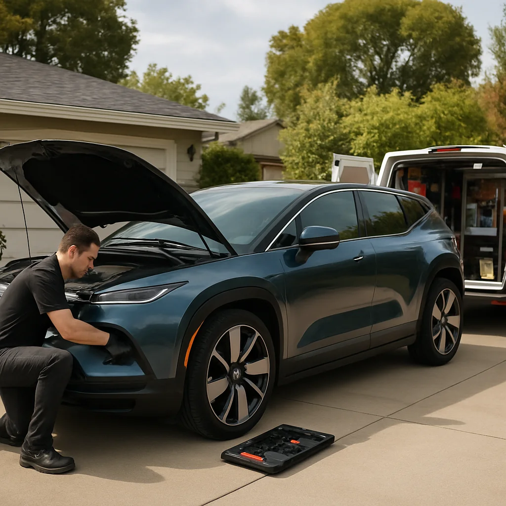 Angel Mechanic Mobile Oil Change for Fisker owners