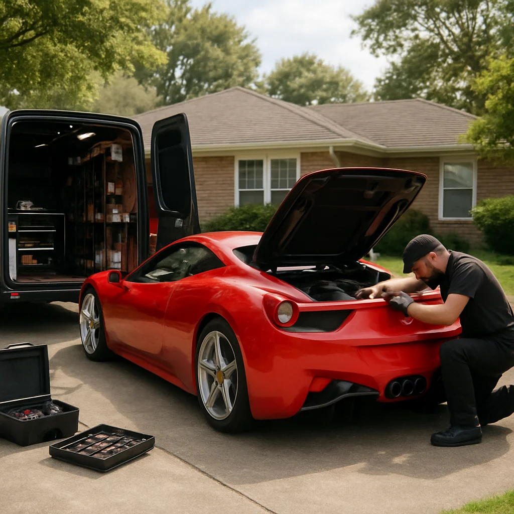 Angel Mechanic Mobile Starter Repair for Ferrari owners