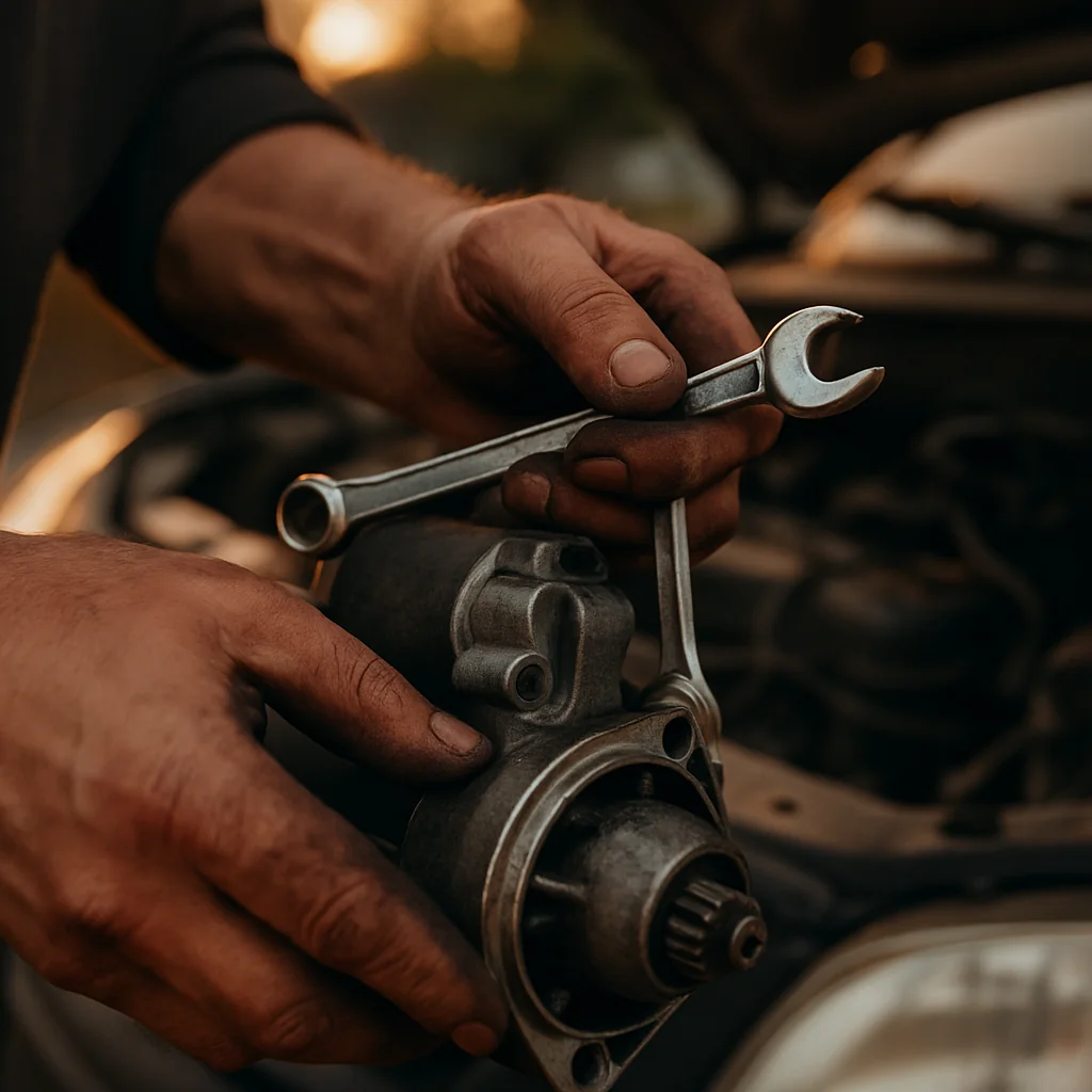 Angel Mechanic — Starter Drive Replacement