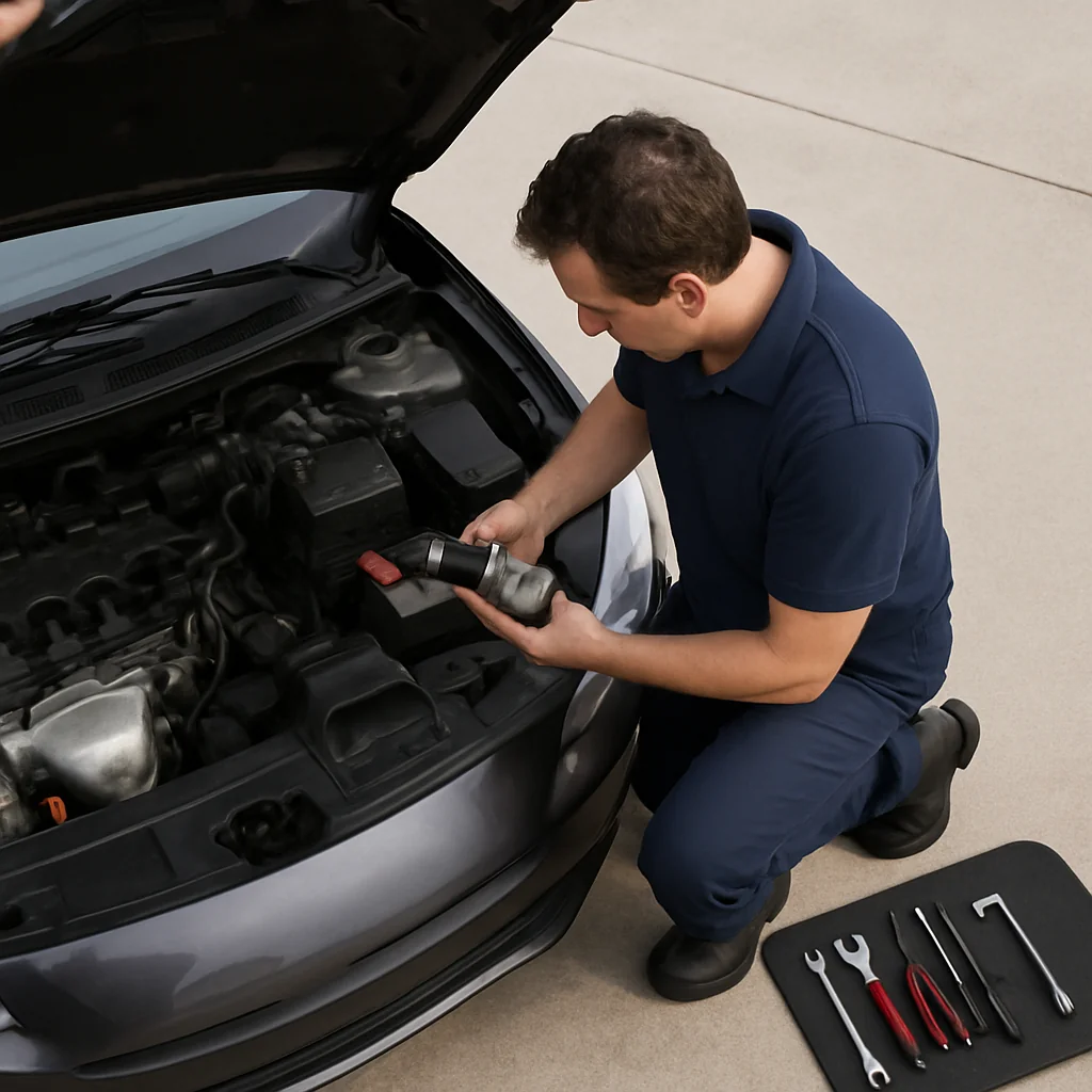 Angel Mechanic — Starter Relay Replacement