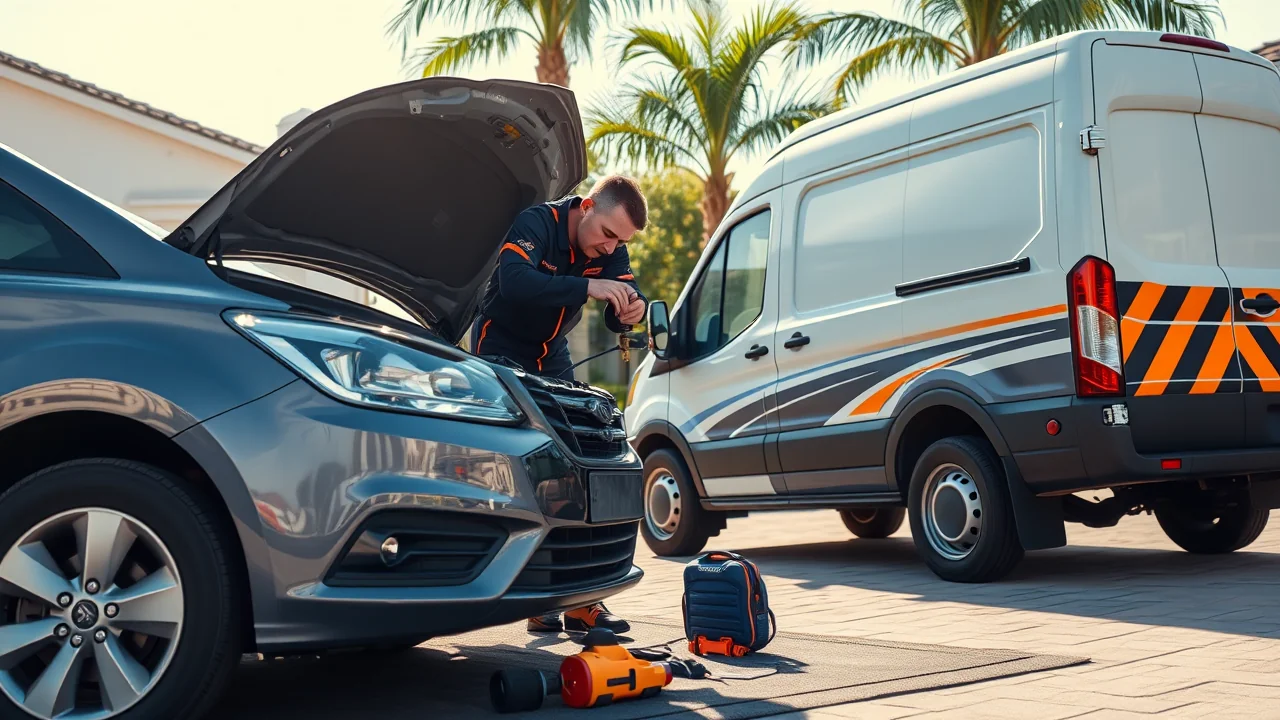 Mobile AC repair, done in your driveway.